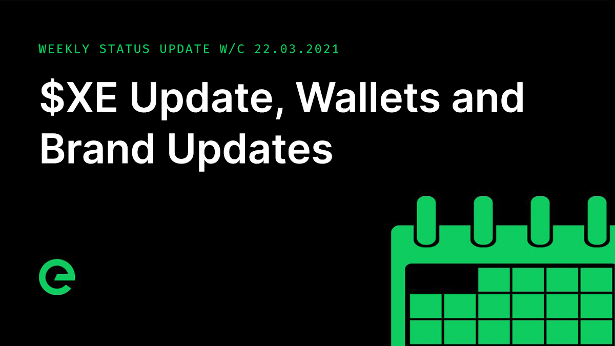 Weekly Update: W/C 22nd March, 2021