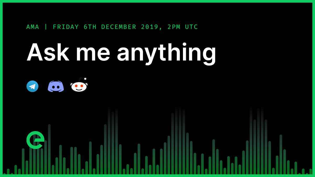 AMA Recap: December 06th, 2019