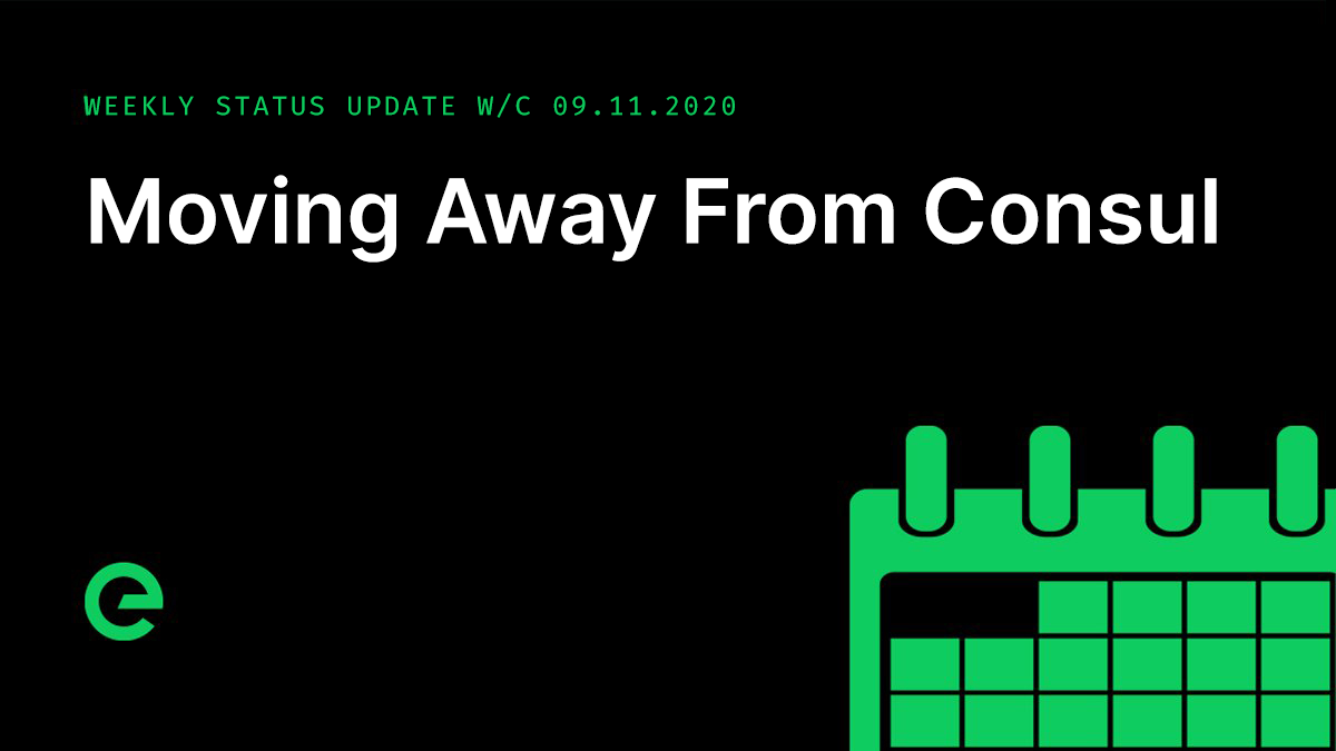Weekly Update: W/C 09th November, 2020