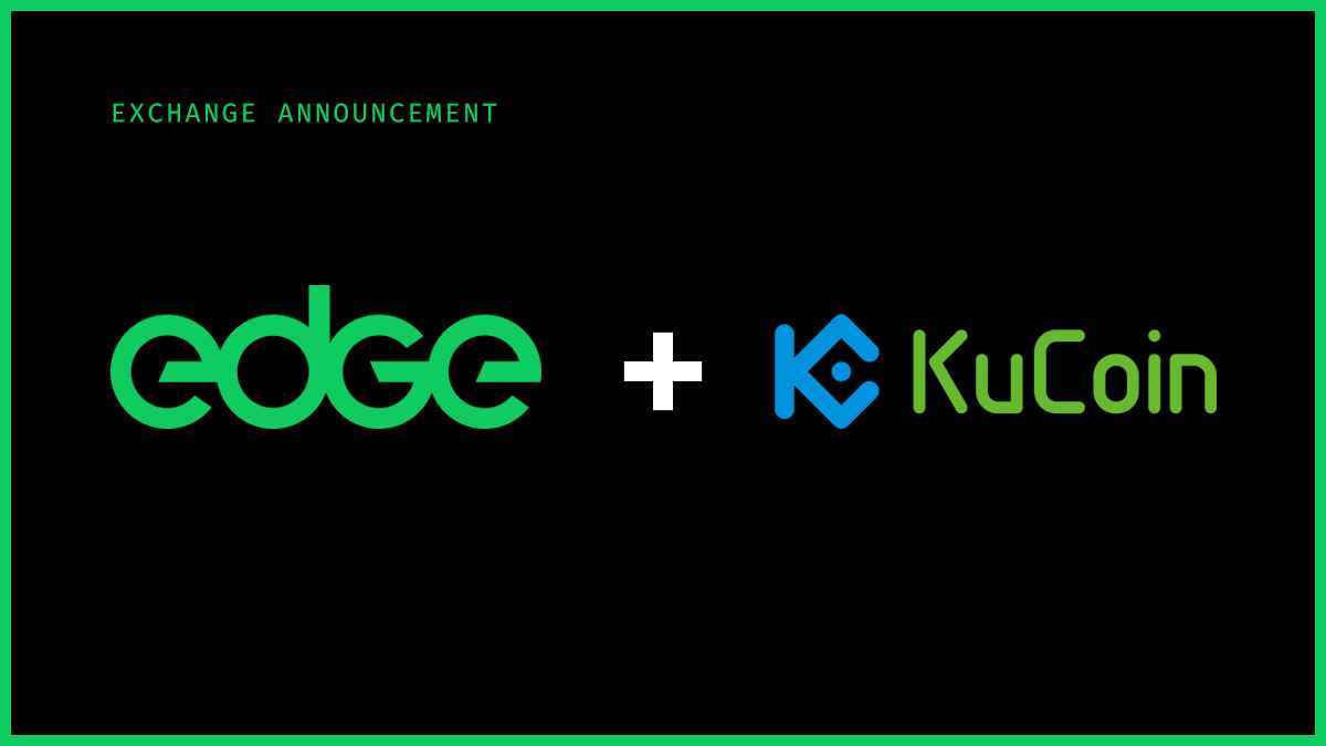 $EDGE Now Tradable on KuCoin