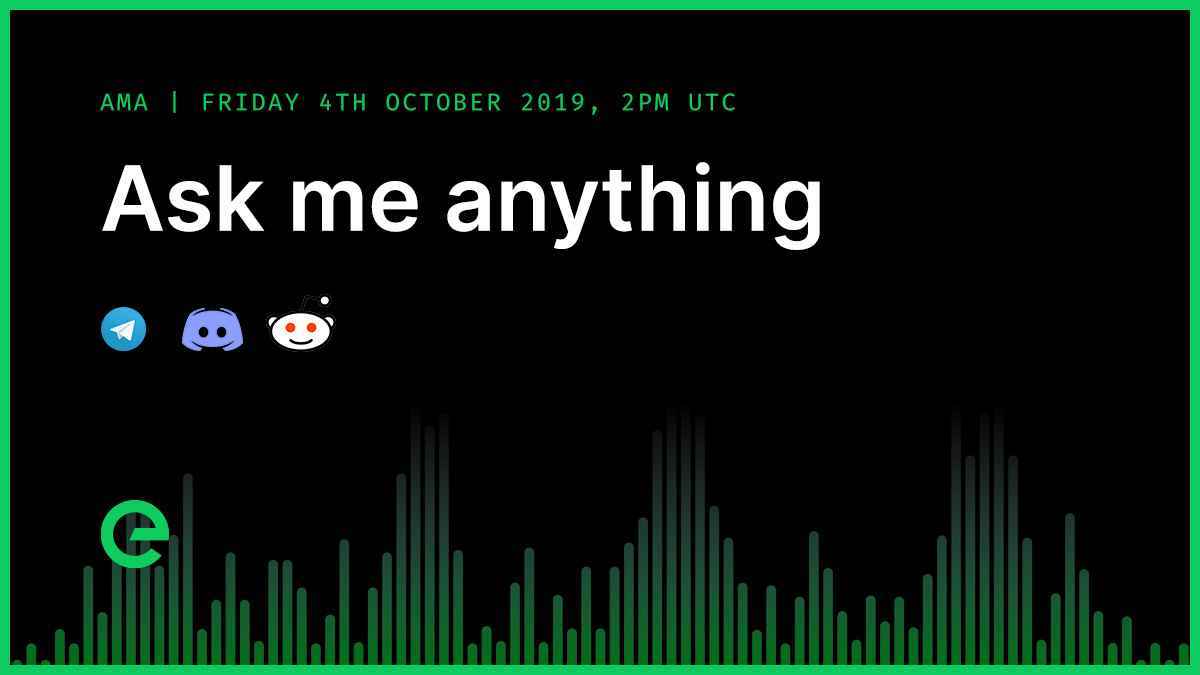 AMA Recap: October 04th, 2019