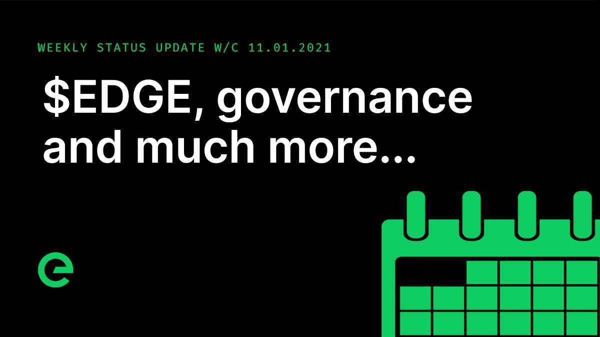Weekly Update: W/C 11th January, 2021
