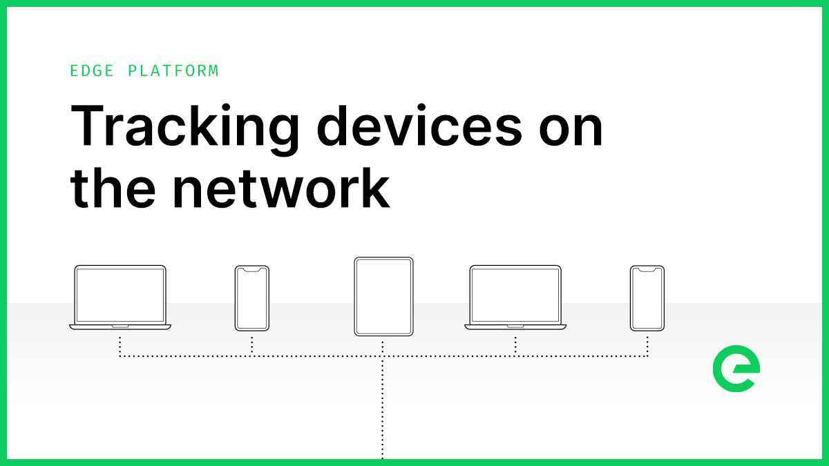 Tracking devices on the network