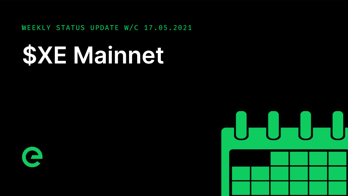 Weekly Update: W/C 17th May, 2021