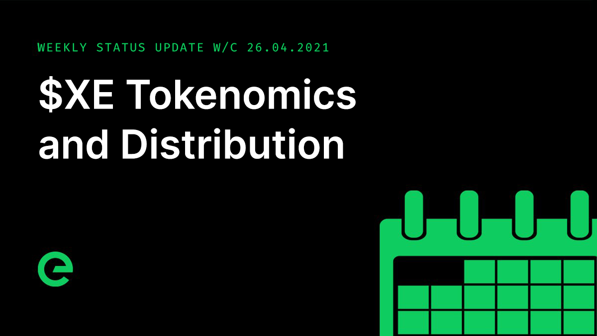 Weekly Update: W/C 26th April, 2021