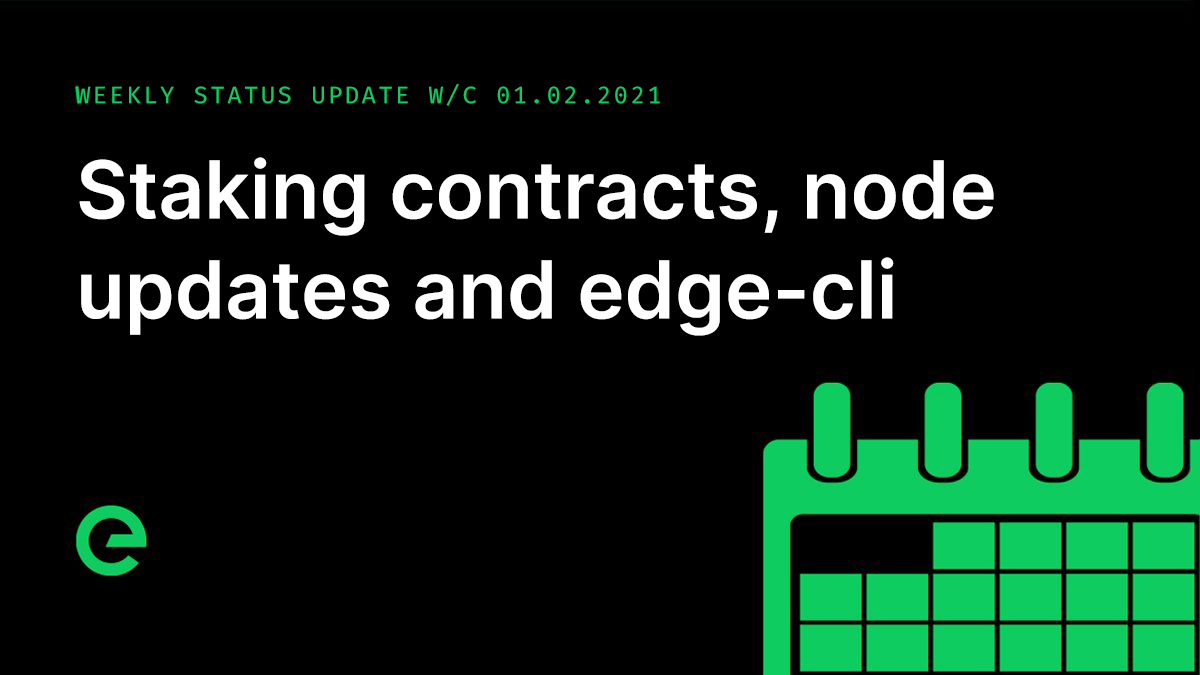 Weekly Update: W/C 22nd February, 2021