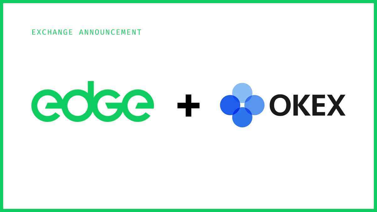 $EDGE Now Tradable on OKEx