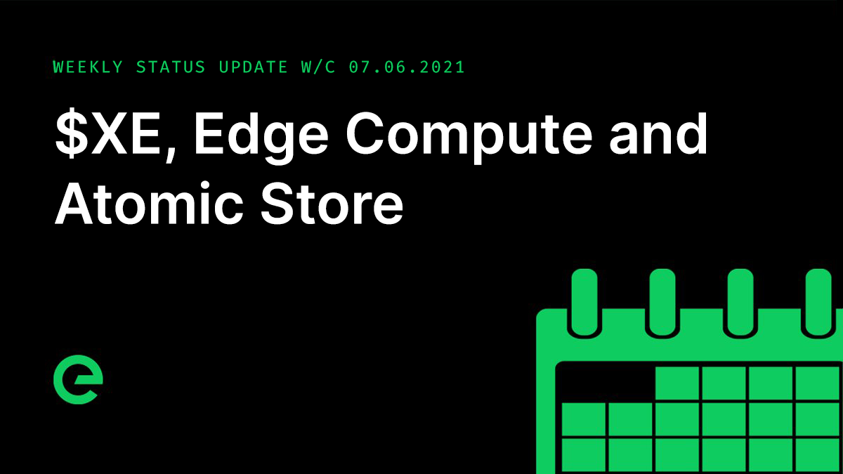 Weekly Update: W/C 07th June, 2021